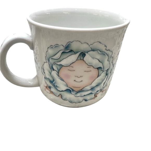 Cabbage Patch 1983 Royal Worcester 1st Edition Porcelain Plate/Bowl/Mug Set-NEW! - Picture 3 of 11